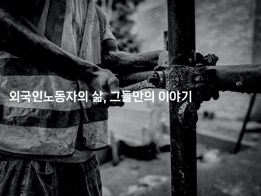 외국인노동자의 삶, 그들만의 이야기2-나무꼬